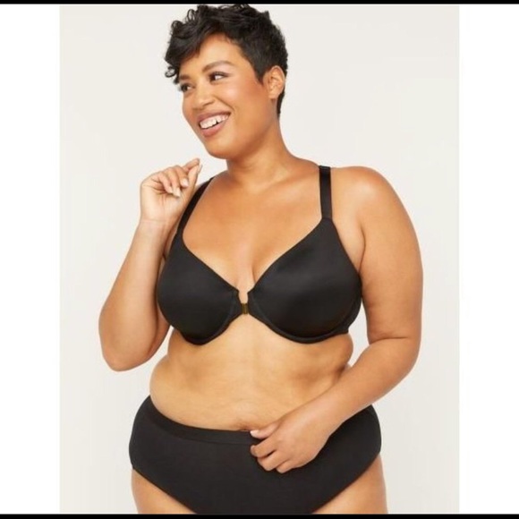 Catherines Front Close Underwire T-shirt Bra 50C - Picture 6 of 8